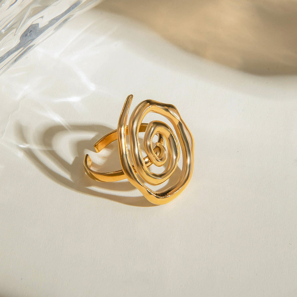 Bague spirale