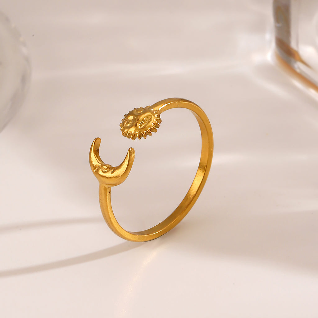 Bague Soleil & Lune