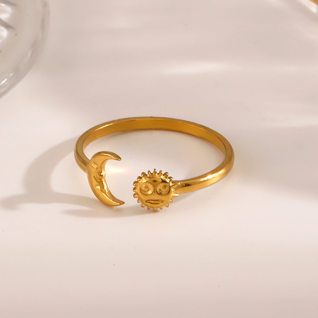 Bague Soleil & Lune