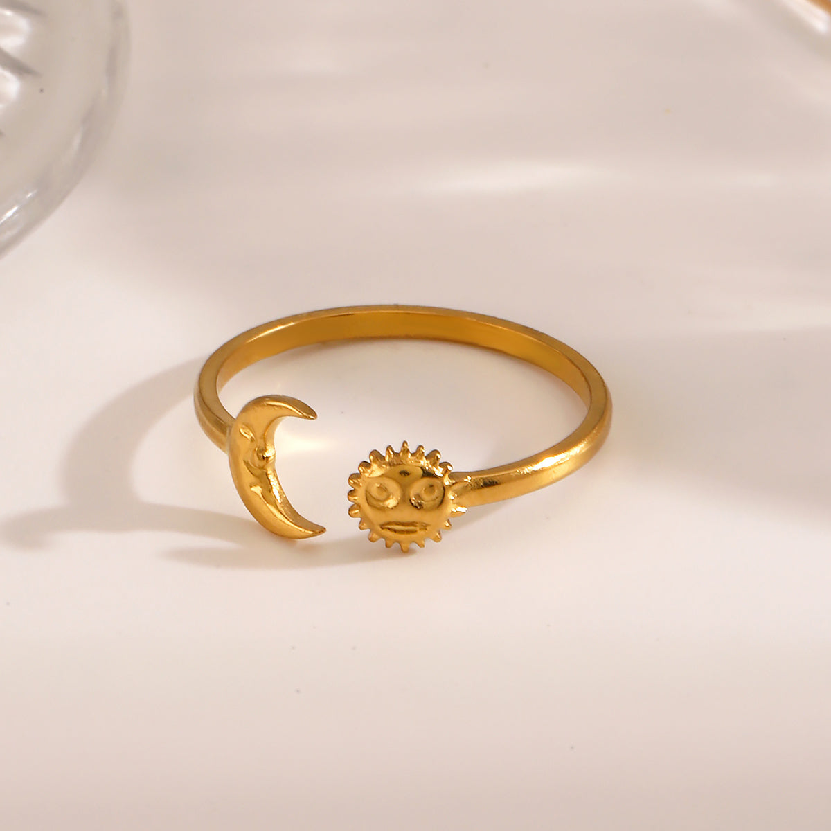 Bague Soleil & Lune