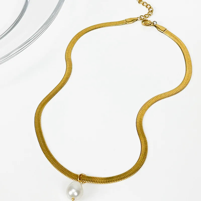 Collier Perle d'Eau Douce Élégant