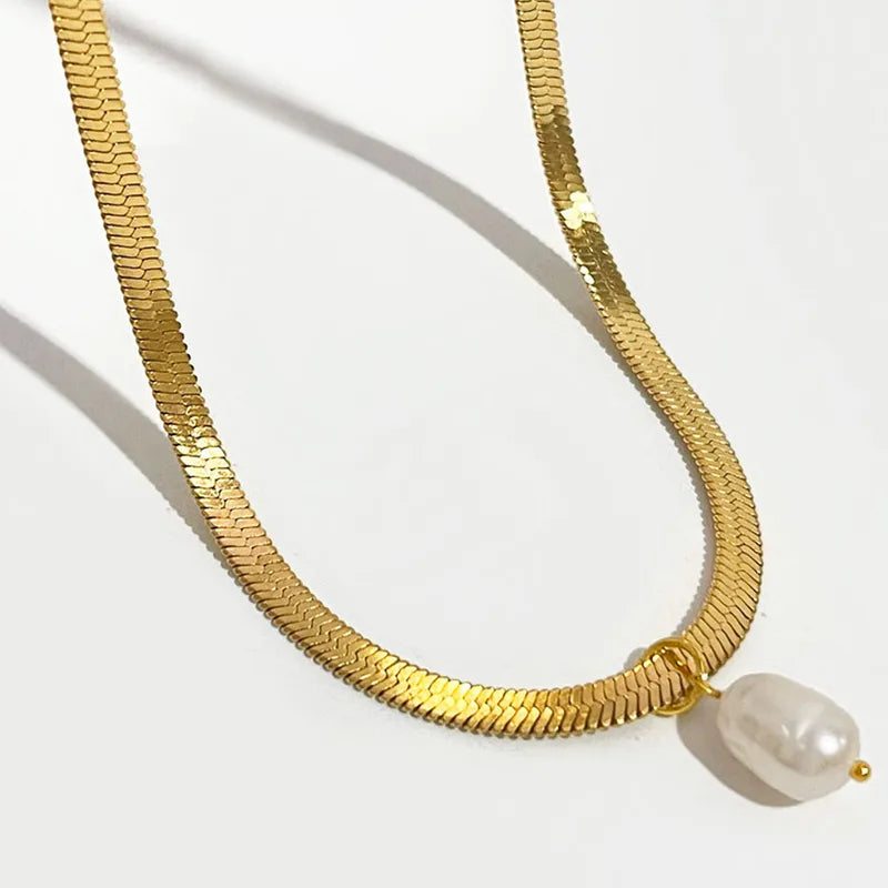 Collier Perle d'Eau Douce Élégant